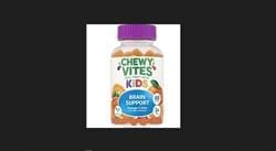 Chewy Vites Kids BRAIN SUPPORT Omega 3 + Multivit 30's