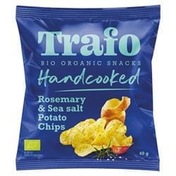 Organic Handcooked Rosemary & Himalaya Salt Crisps 40g