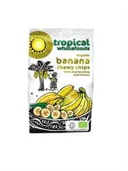 Organic Chewy Banana Chips 150g