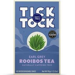 Tick Tock Rooibos Earl Grey 40 tea bags