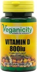 Vitamin D 800iu 90 Vtabs of this essential all-round vitamin