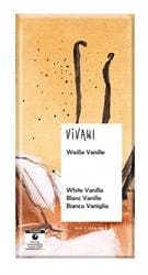 White Chocolate with Bourbon Vanilla Organic 80g