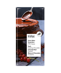 Dark Cooking Chocolate Vegan Organic 200g