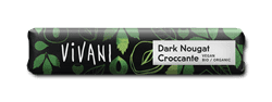 Mini Dark Nougat Croccante Chocolate Vegan Organic 35g