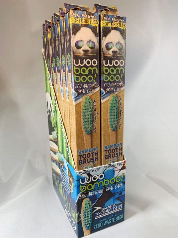 Woobamboo Super Soft Toothbrush - Zero Waste - Image 2