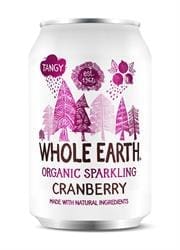 Whole Earth Lightly Sparkling Organic Cranberry 330ml