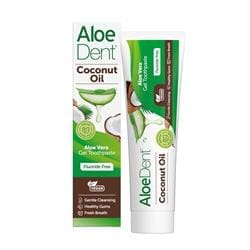 Aloe Dent Coconut Oil Aloe Vera Gel Toothpaste Fluoride Free