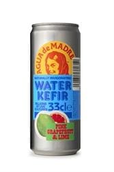 Agua De Madre Pink Grapefruit & Lime Water Kefir Can 330ml