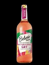 Belvoir Farm Non-Alcoholic Rhubarb & Ginger G & T 750ml