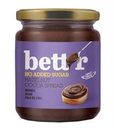 Hazelnut Cocoa Spread with NO Added Sugar Bio Bettr 250g