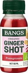 Organic Ginger with Pomegranate Shot 60ml