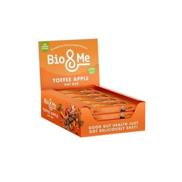 Bio&Me Toffee Apple Gut-Loving Oat Bar 38g - Image 2