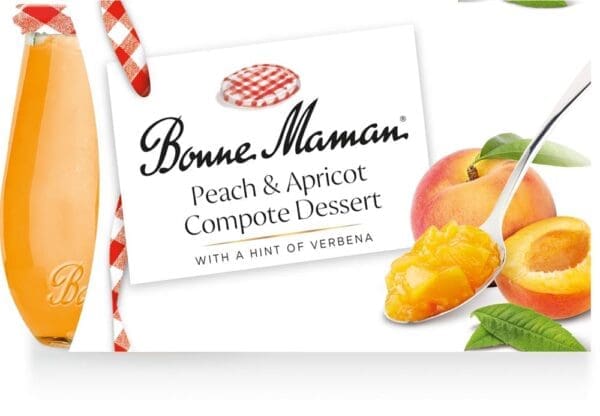 Bonne Maman Peach & Apricot Compote Dessert 2 x 130g - Image 2
