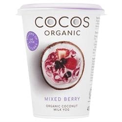 Organic Mixed Berry Coconut Milk Yoghurt Alternative 400g