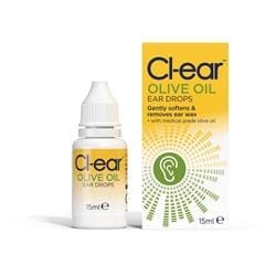 Cl-ear Olive Oil Ear Drops 15ml