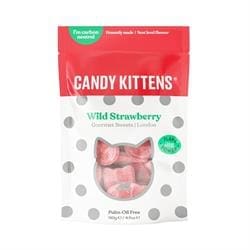 Candy Kittens Wild Strawberry Vegan Sweets 140g