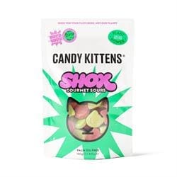 Candy Kittens Sour Shox Vegan Sweets 140g