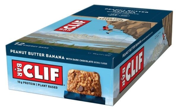 Peanut Butter Dark Choc Bar with Dried Bananas & 10g Protein 68g - Image 2