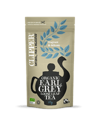 Clipper Fairtrade Organic Loose Leaf Earl Grey Tea 80g