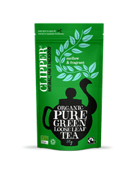 Clipper Fairtrade Organic Loose Leaf Green Tea 80g