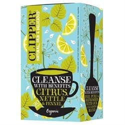 Clipper Organic Cleanse with Benefits Infusion 20 Bags