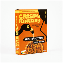 Crispy Fantasy Cinnamon Glaze - High Protein Cereal 250g