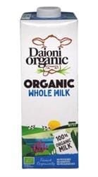 Daioni Organic Whole UHT Milk 1L