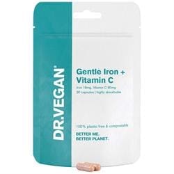 DR.VEGAN Gentle Iron (18mg) & Vitamin C (80mg)