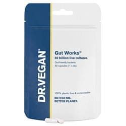 DR.VEGAN Gut Works Pre & Probiotic 50bn CFU 30 caps