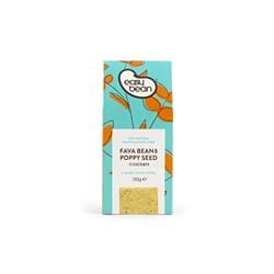 Fava Bean & Poppy Seed Crackers 150g