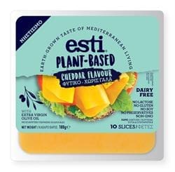 Esti Plant Based Cheddar Flavour Slices 180g