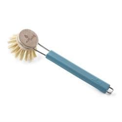 Ecoliving Dish Brush Blue With Replaceable Head - 1 Unit