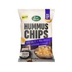 Eat Real Hummus Chips Sea Salt Balsamic Vinegar 110g