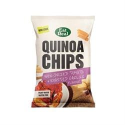 Eat Real Quinoa Chips Sundried Tomato Roasted garlic 90g