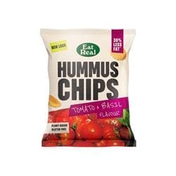 Eat Real Hummus Chips Tomato & Basil 45g