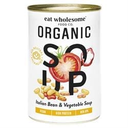 Organic Tuscan Bean & Vegetable Soup 400g