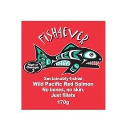 Wild Pacific Red Salmon Filleted 170g