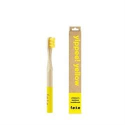 Bamboo Tooth Brush Yippee! Yellow Yellow Child 1 Unit