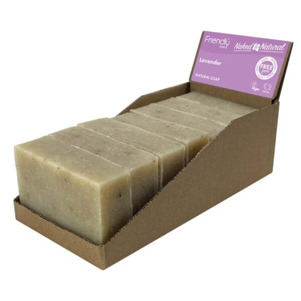 Friendly Soap - Naked and Natural - Lavender Soap - 7 x 95g - Image 2