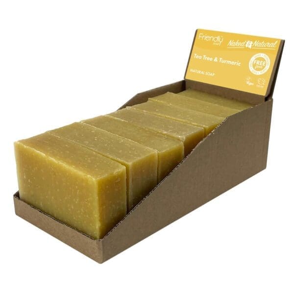 Friendly Soap - Naked and Natural - Tea Tree Soap - 7 x 95g - Image 2