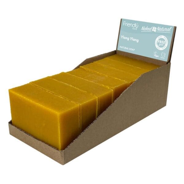 Friendly Soap - Naked and Natural - Ylang Ylang Soap - 7 x 95g - Image 2