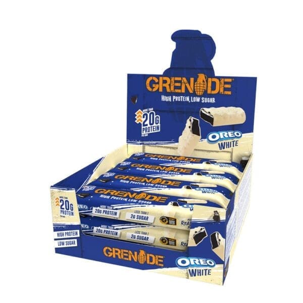 Grenade Protein Bar Oreo White Flavour 60g - Image 2