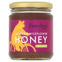 Groovy Food Organic Mexican Wildflower Honey Jar 340g