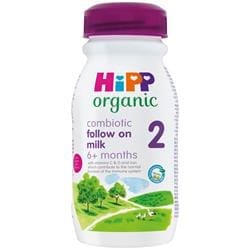 HiPP Organic 2 Follow on Baby Milk RTF from 6 months 200ml