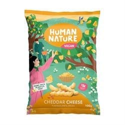 Human Nature Cheddar Cheese Lentil Snack 100g