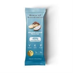 House of Macadamias Bar Chocolate Coconut 50g