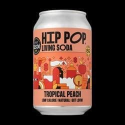 Hip Pop Living Soda Tropical Peach 330 ml