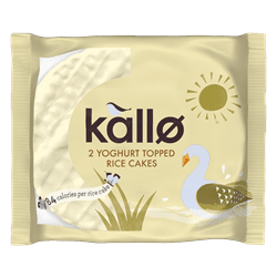 Kallo Yogurt Topped Rice Cake 33g