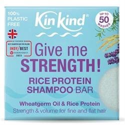 KinKind Give me STRENGTH! Shampoo Bar with Rice Protein 50g