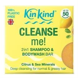 KinKind CLEANSE me! 2 in 1 Shampoo & BodyWash Bar 50g